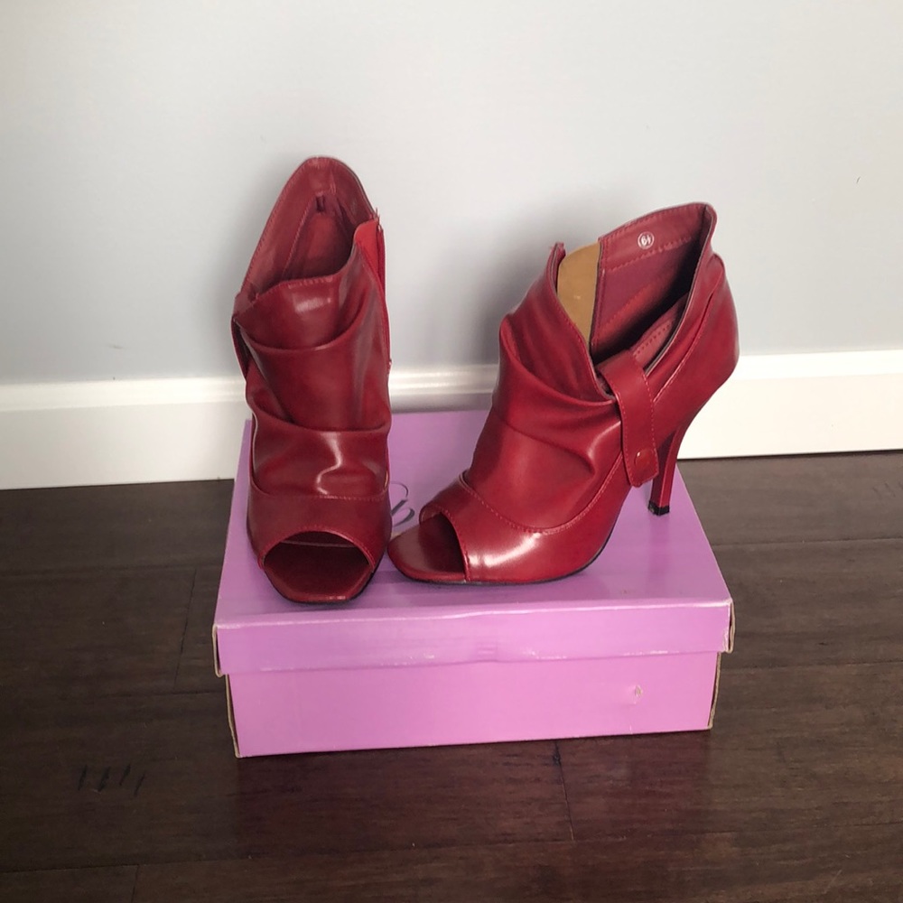 Red booties